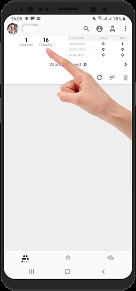 آموزش حذف فالووینگ در اینستاگرام