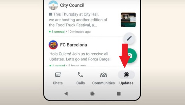 قابلیت چنل واتساپ