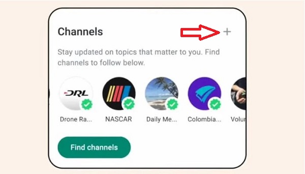 قابلیت چنل واتساپ